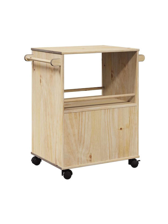 Επιδαπέδιο Ντουλάπι Καφέ 59x45x80εκ.