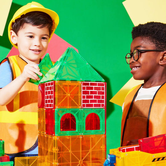 Magna-Tiles Magnetic Construction Toy Builder for Children 3+ years+ Years