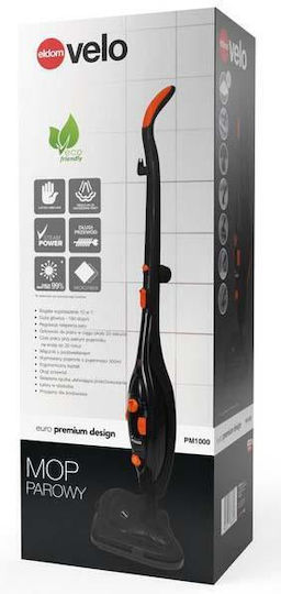 Eldom Steam Cleaner 1bar with Stick Handle