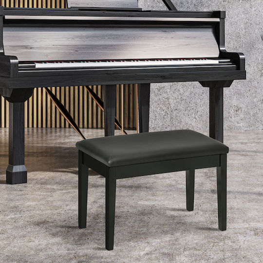 HomCom Σκαμπό Πιάνου Μ35xΠ75xΥ49-49cm