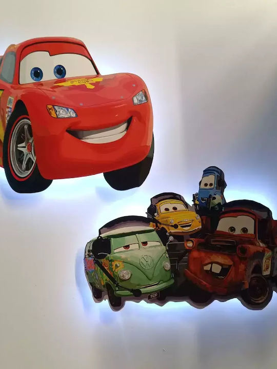 Led Wooden Kids Wall Light