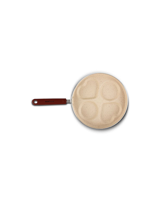 Nava Terrestrial Pan for Pancakes made of Aluminum with Non-Stick Coating 26cm