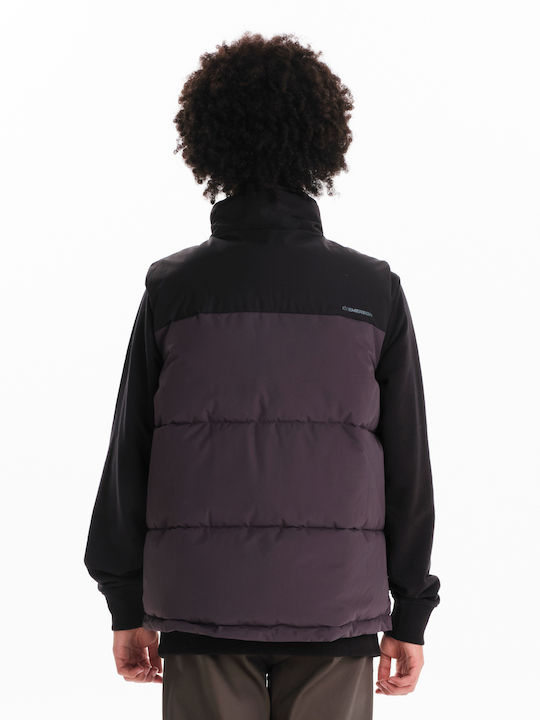 Sleeveless 3 in 1 Winter Jacket Puffer Waterproof Black