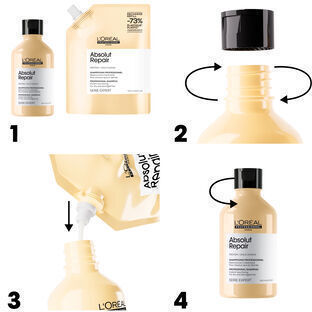 L’oreal Professionnel Serie Expert Absolut Repair Quinoa Șampon Refill 500ml