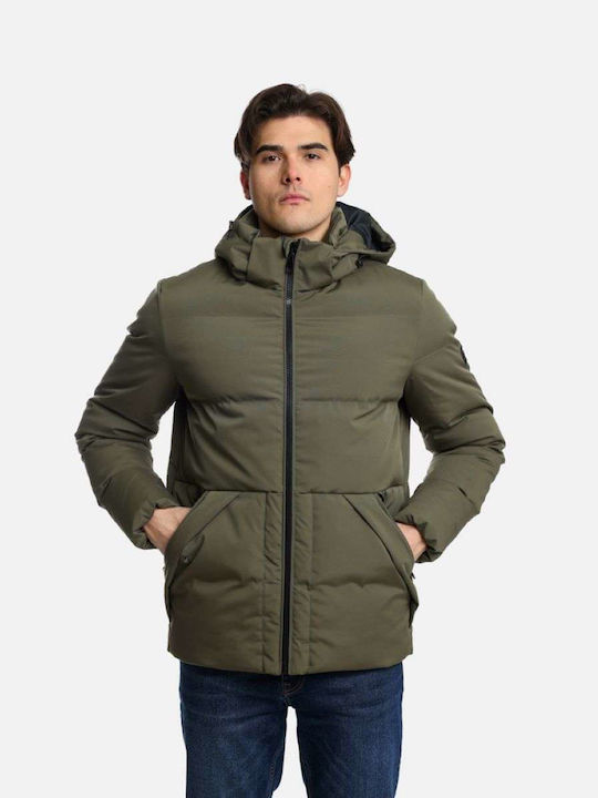 Paco & Co Jacket Puffer Windproof Olive