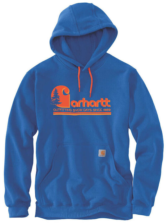 Carhartt Hanorac cu Glugă Beacon Blue 106498-HG8 | Skroutz Romania