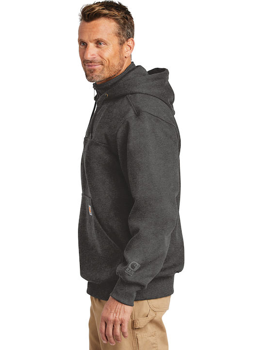 Sweatshirt mit Kapuze Carbon Heather