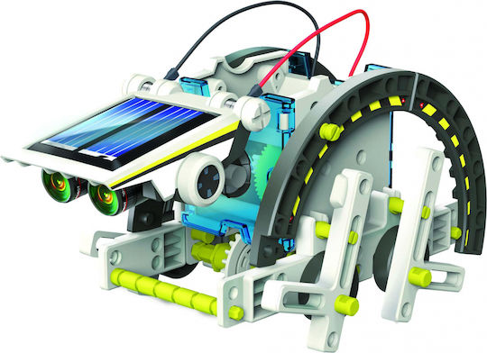 Solar Robot Kit A Small 14 In 1 Builder Zola 29x17.5x8 Cm Solar Motor Used Outdoors