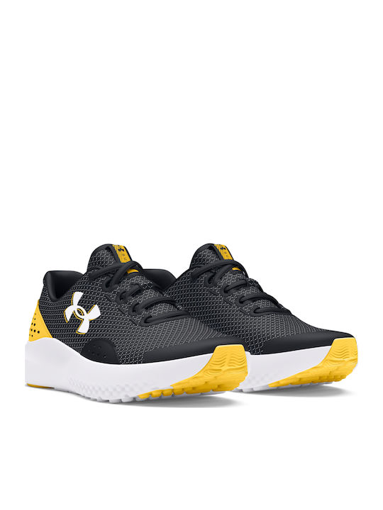 Surge 4 Kids Sports Shoes Running with Laces Black