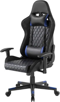 Oxford Home GC-3031B Gaming Chair with Adjustable Armrests and RGB Lighting Black / Blue