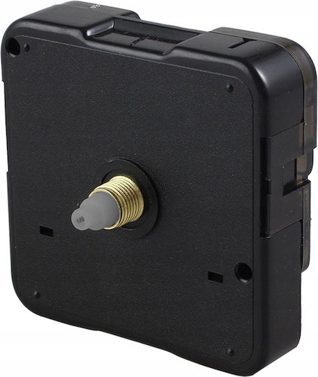 Wall Clock Mechanism Zola Silent Plastic 5.5x5.5x1.5 Cm Black