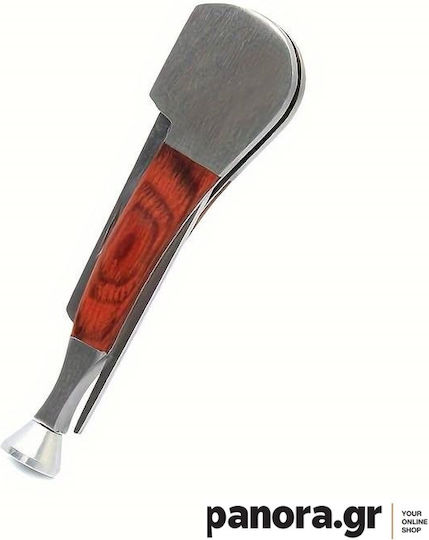 3-in-1 Tobacco Pipe Tool Tamper+Scraper+Needle Wood Steel
