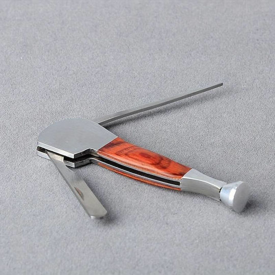 3-in-1 Tobacco Pipe Tool Tamper+Scraper+Needle Wood Steel