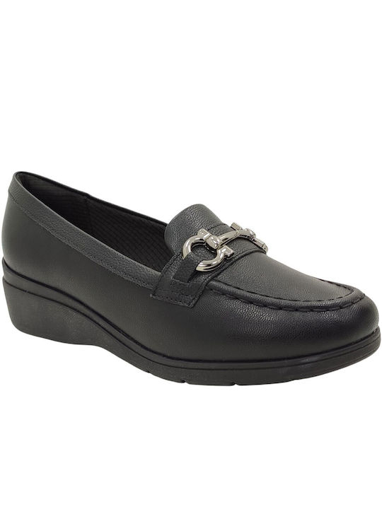 Piccadilly Women's Moccasins in Black Color