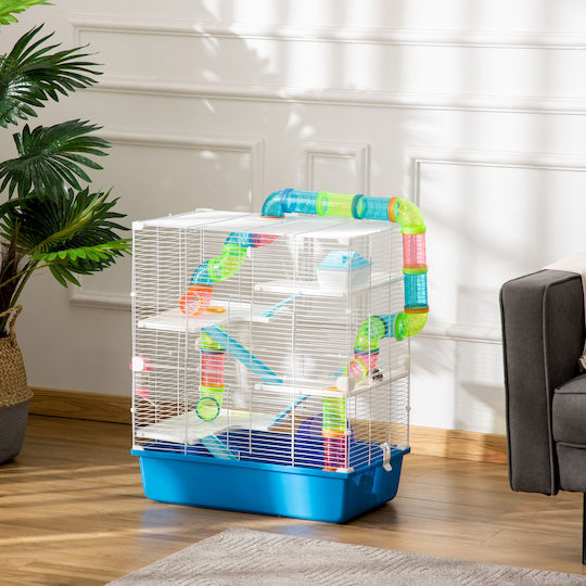 Pawhut Rodent Cage 59x36x69cm