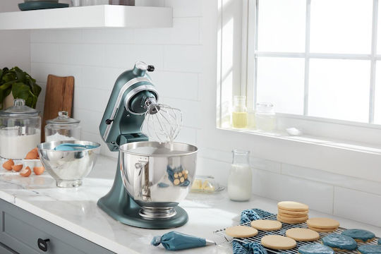 Kitchenaid 5KSM175PSEJP Κουζινομηχανή 300W με Ανοξείδωτο Κάδο 4.8lt