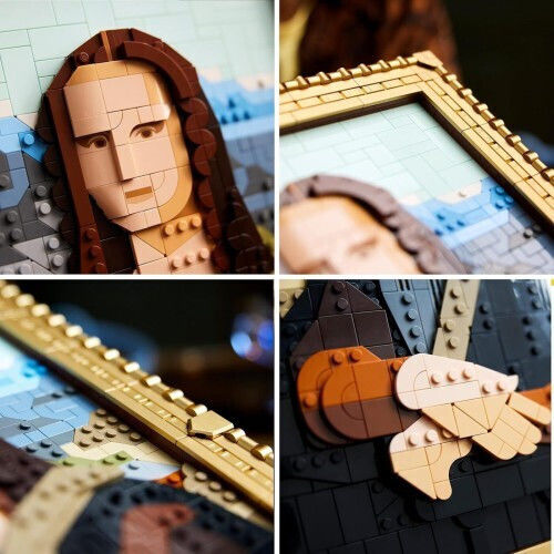 LEGO Art Mona Lisa Pentru 18+ Ani 1503 Bucăți