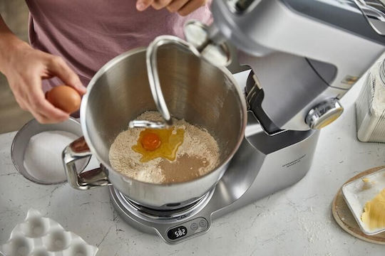 Kenwood Titanium Chef Baker Κουζινομηχανή 1200W με Γυάλινο Κάδο 5lt