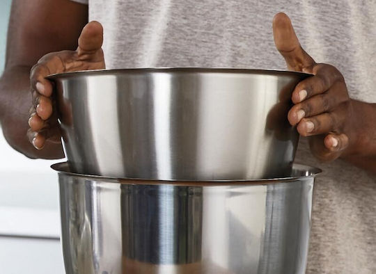 Kenwood Titanium Chef Baker Κουζινομηχανή 1200W με Γυάλινο Κάδο 5lt