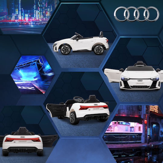 Audi RS E-tron GT Μονοθέσιο με Τηλεκοντρόλ 12 Volt Λευκό