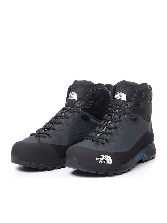 The North Face Verto Alpine Mid Goretex Ανδρικά Ορειβατικά Μποτάκια Αδιάβροχα Γκρι