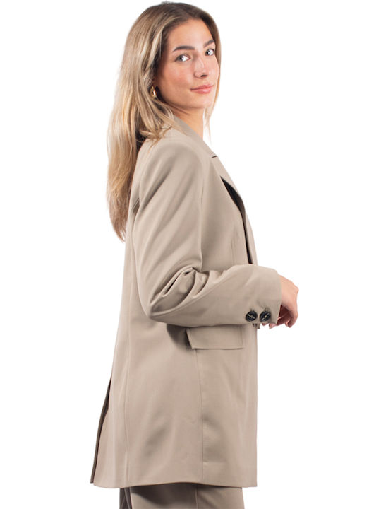 4tailors Damen Blazer Beige