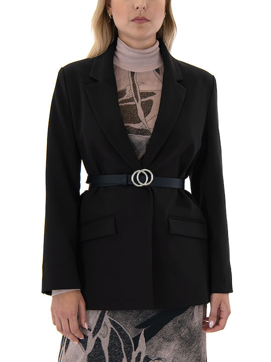 MY T Women's Blazer Black