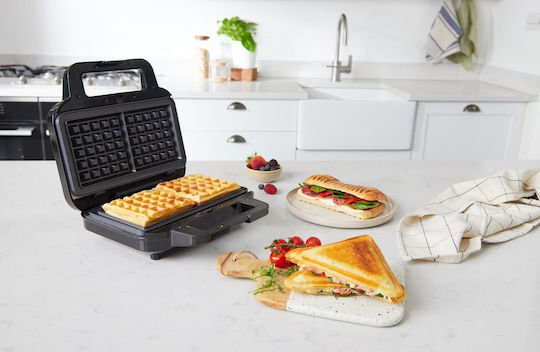 Breville VST098X Sandwich Maker pentru for 2 Sandwiches Sandvișuri 900W Gri