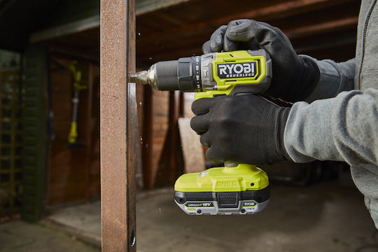 Ryobi RPD18BL-2C20S Percussive Drill Driver Battery Brushless 18V 2x2Ah