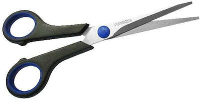 Fackelmann Scissors Left-Handers 17cm with Plastic Blade Black