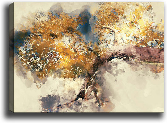Megapap Abstract Tree Gemälde auf Leinwand 100x70cm