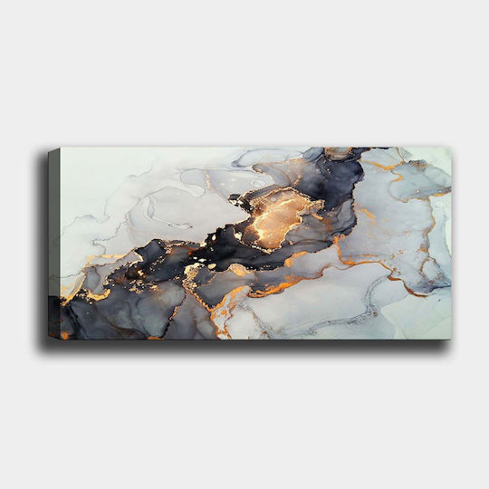 Megapap Abstract Golden Dream Картина Платнен 120x50см