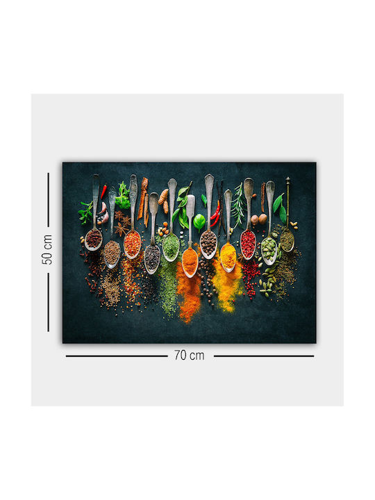 Megapap Spices Πίνακας σε Καμβά 70x50cm