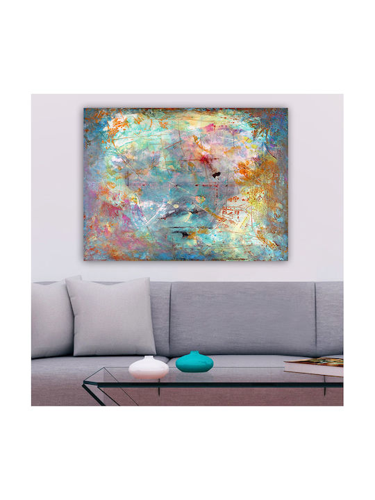 Megapap Abstract Lines Πίνακας σε Καμβά 100x70cm