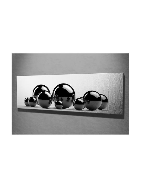 HomeMarkt Black And White Canvas Painting on Canvas 80x30cm
