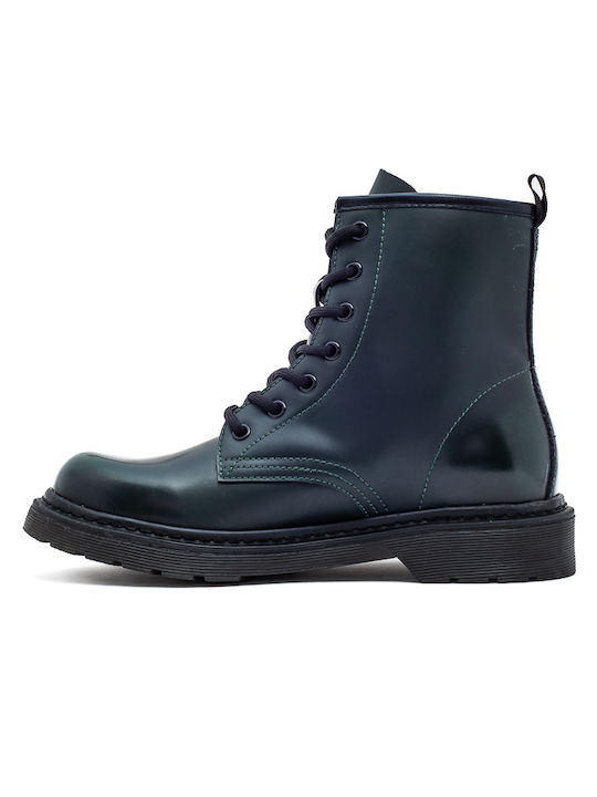 Stiefeletten Damen Grün