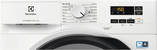 Electrolux Washing Machine 9kg with Steam Technology 1400 Rounds EW6F1492E