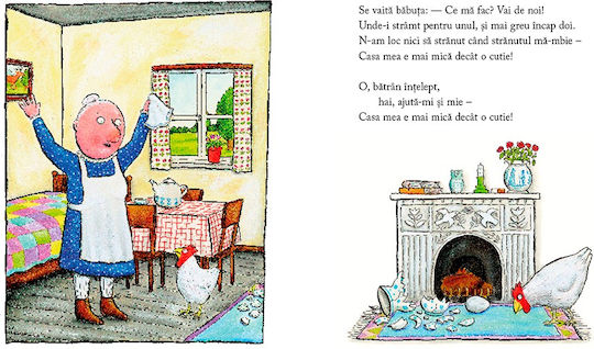 O casă mai mică decât o cutie - Julia Donaldson Ilustrații de Axel Scheffler