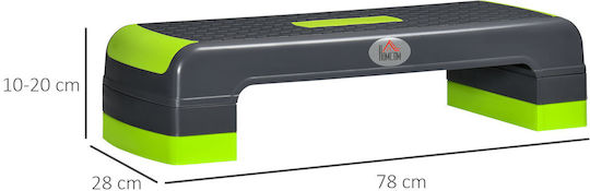 HomCom Aerobic Stepper με Ρυθμιζόμενο Ύψος