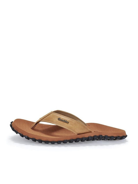 Slapi Bărbați Flip Flops Maro