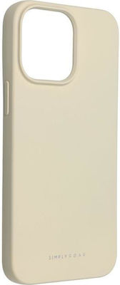 Roar Space Silicone Back Cover Aqua White (iPhone 14 Pro Max)