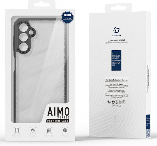 Dux Ducis Aimo Series Задна корица Пластмаса с Каишка Черен (Samsung Galaxy A25 5G)