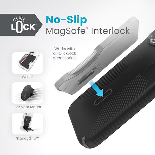 Speck Presidio Perfect-clear Grip Задна корица Прозрачен (iPhone 15 Pro Max)