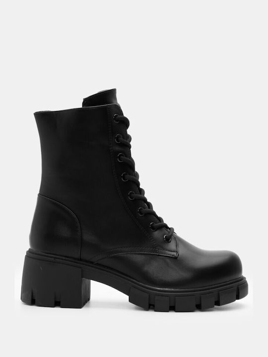 Luigi Kampfstiefel Schwarze 4350901