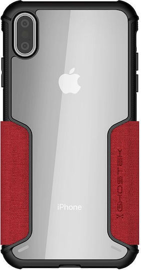 Ghostek Exec 3 Wallet Synthetic Leather Red (iPhone XS Max)