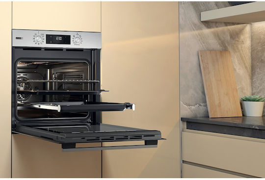 Whirlpool Φούρνος άνω Πάγκου 71lt με Κεραμικές Εστίες Π59.5εκ. Inox