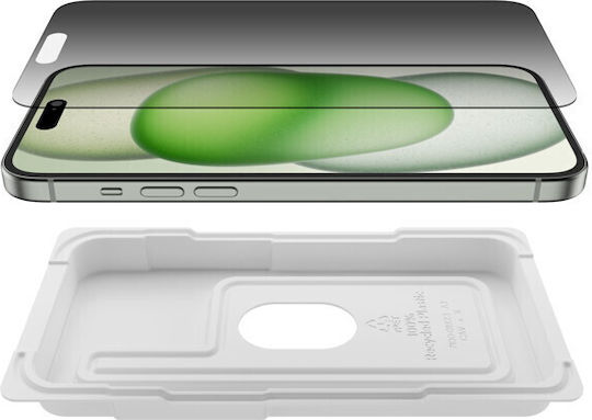 Belkin Screenforce Privacy Tempered Glass (iPhone 15 Plus / 16 Plus)