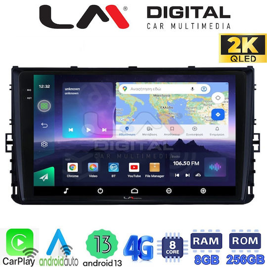 LM Digital Auto-Audiosystem für Volkswagen T-Roc / T-Kreuz 2017> (Bluetooth/USB/WiFi/GPS/Apple-Carplay/Android-Auto)