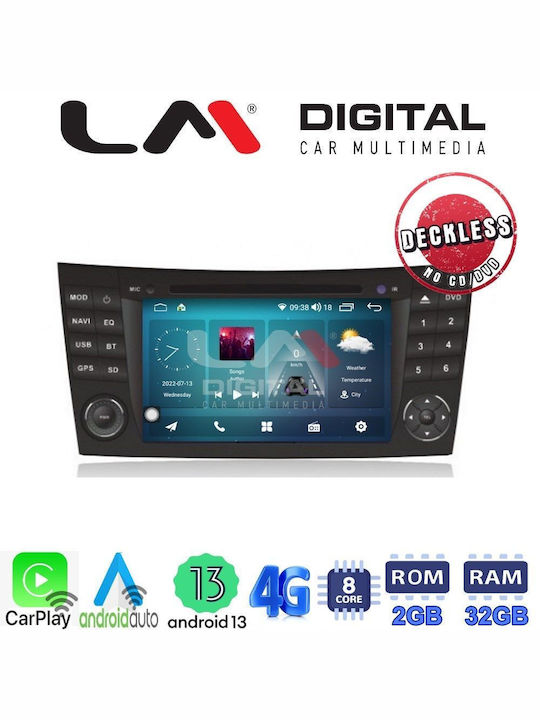 LM Digital Car Audio System for Mercedes Benz CLS / E 2003 - 2010 with Touchscreen 6.5" (Bluetooth/USB/AUX/WiFi/GPS)