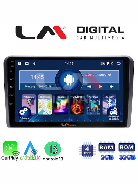 LM Digital Car Audio System for Ford Transit / Tourneo / Transit Custom / Tourneo Custom / Tourneo Courier / Courier / Transit Courier 2018 (Bluetooth/USB/WiFi/GPS/Apple-Carplay/Android-Auto) with Touch Screen 9"
